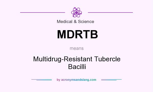 What does MDRTB mean? It stands for Multidrug-Resistant Tubercle Bacilli