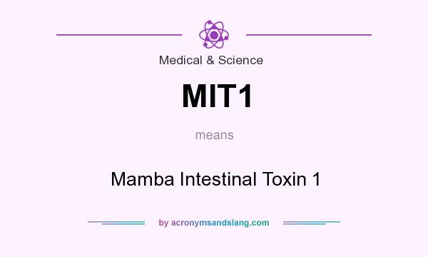 What does MIT1 mean? It stands for Mamba Intestinal Toxin 1