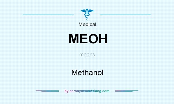 What does MEOH mean? It stands for Methanol
