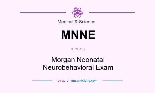 What does MNNE mean? It stands for Morgan Neonatal Neurobehavioral Exam