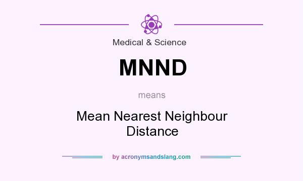 What does MNND mean? It stands for Mean Nearest Neighbour Distance