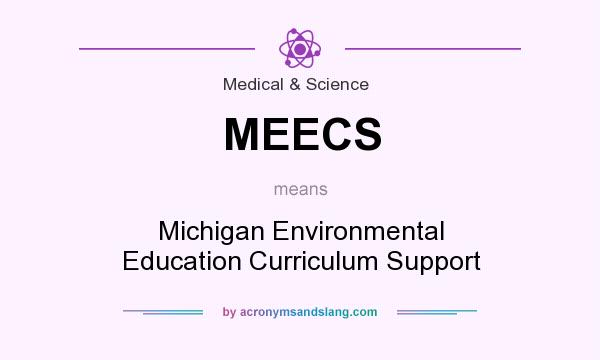 What does MEECS mean? It stands for Michigan Environmental Education Curriculum Support