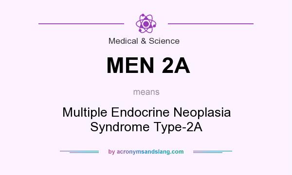 What does MEN 2A mean? It stands for Multiple Endocrine Neoplasia Syndrome Type-2A