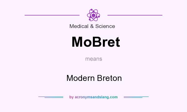 What does MoBret mean? It stands for Modern Breton