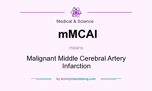 What does mMCAI mean? It stands for Malignant Middle Cerebral Artery Infarction