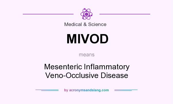 What does MIVOD mean? It stands for Mesenteric Inflammatory Veno-Occlusive Disease