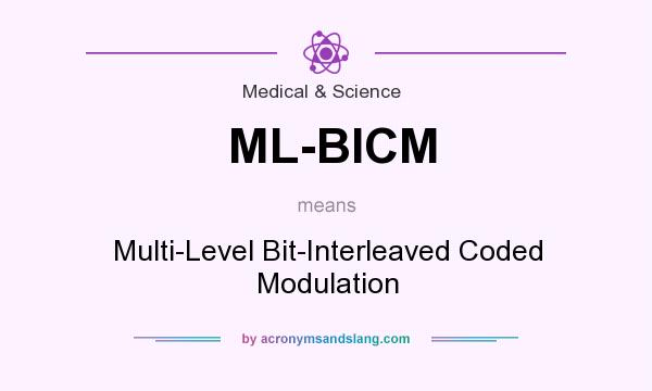 What does ML-BICM mean? It stands for Multi-Level Bit-Interleaved Coded Modulation