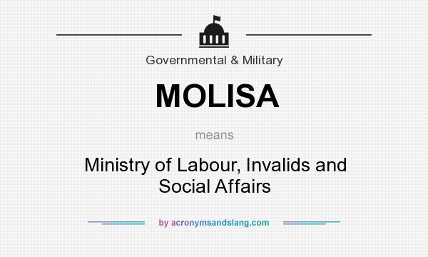 What does MOLISA mean? It stands for Ministry of Labour, Invalids and Social Affairs
