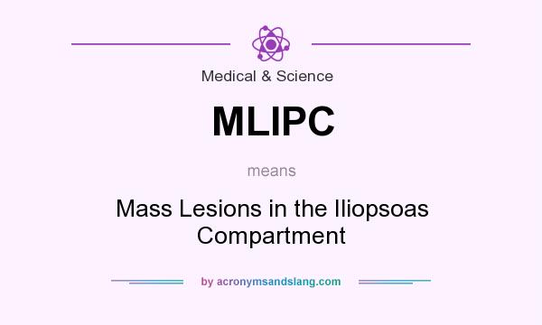 What does MLIPC mean? It stands for Mass Lesions in the Iliopsoas Compartment
