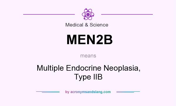 What does MEN2B mean? It stands for Multiple Endocrine Neoplasia, Type IIB