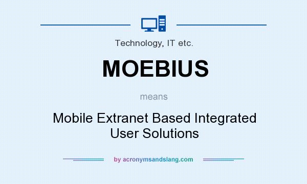 What does MOEBIUS mean? It stands for Mobile Extranet Based Integrated User Solutions