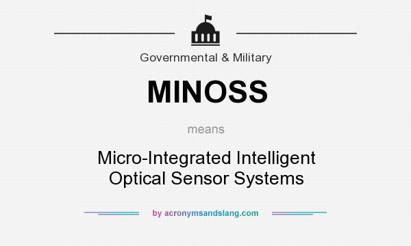 What does MINOSS mean? It stands for Micro-Integrated Intelligent Optical Sensor Systems