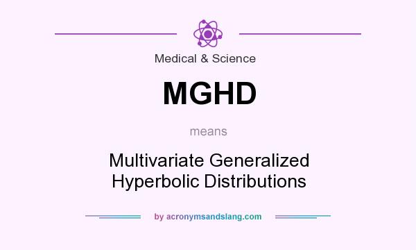What does MGHD mean? It stands for Multivariate Generalized Hyperbolic Distributions