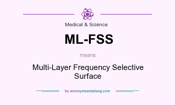 What does ML-FSS mean? It stands for Multi-Layer Frequency Selective Surface