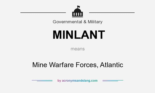 What does MINLANT mean? It stands for Mine Warfare Forces, Atlantic