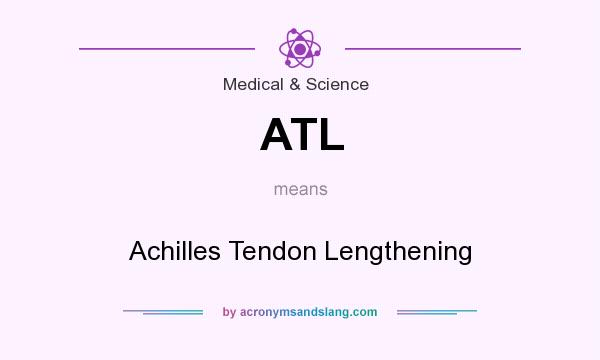 What does ATL mean? It stands for Achilles Tendon Lengthening