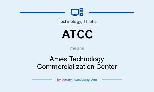 What does ATCC mean? It stands for Ames Technology Commercialization Center