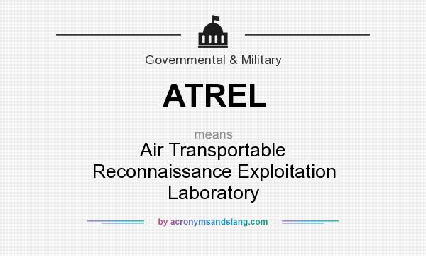 What does ATREL mean? It stands for Air Transportable Reconnaissance Exploitation Laboratory