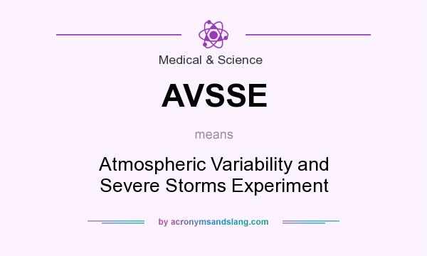 What does AVSSE mean? It stands for Atmospheric Variability and Severe Storms Experiment