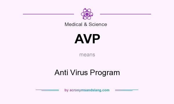 What does AVP mean? It stands for Anti Virus Program