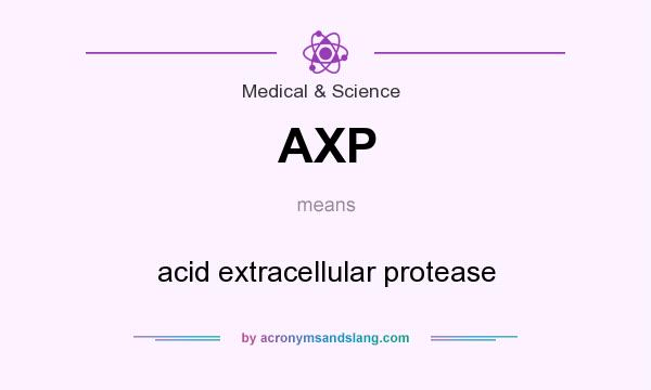 What does AXP mean? It stands for acid extracellular protease
