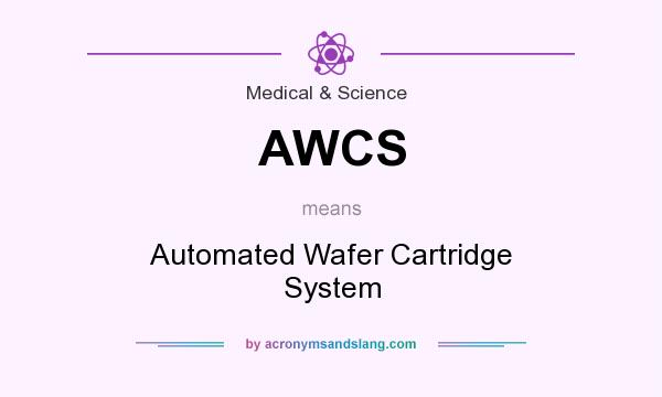 What does AWCS mean? It stands for Automated Wafer Cartridge System