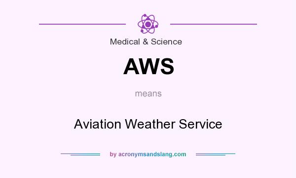 What does AWS mean? It stands for Aviation Weather Service
