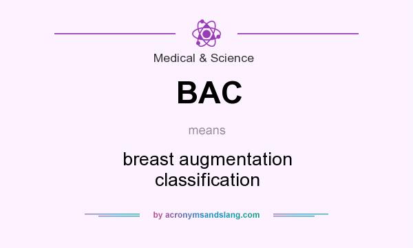 What does BAC mean? It stands for breast augmentation classification