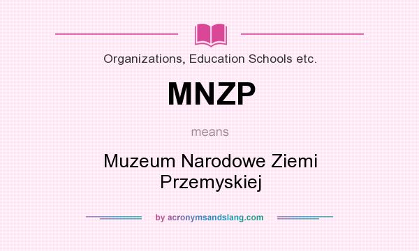What does MNZP mean? It stands for Muzeum Narodowe Ziemi Przemyskiej
