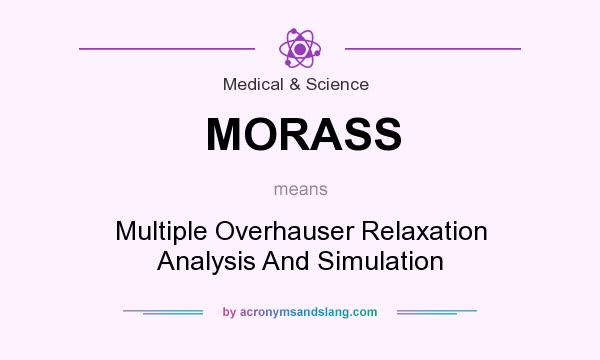 What does MORASS mean? It stands for Multiple Overhauser Relaxation Analysis And Simulation