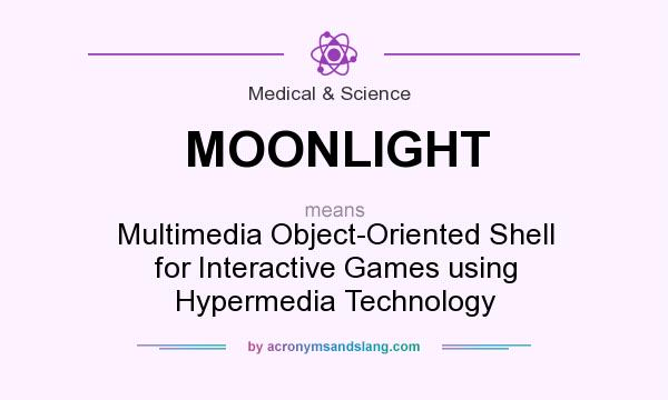 What does MOONLIGHT mean? It stands for Multimedia Object-Oriented Shell for Interactive Games using Hypermedia Technology