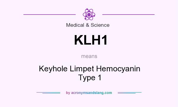 What does KLH1 mean? It stands for Keyhole Limpet Hemocyanin Type 1