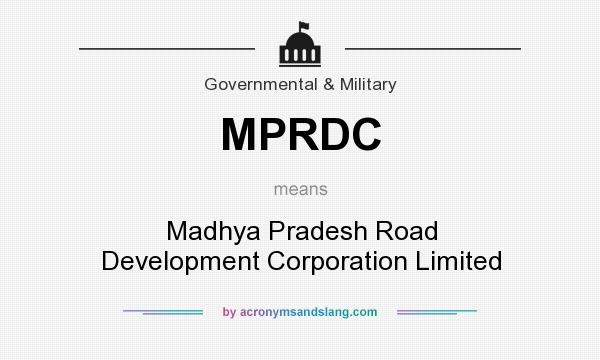 What does MPRDC mean? It stands for Madhya Pradesh Road Development Corporation Limited