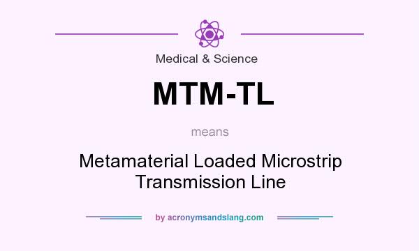 What does MTM-TL mean? It stands for Metamaterial Loaded Microstrip Transmission Line