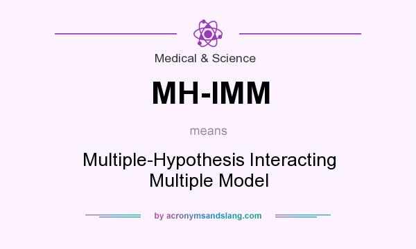 What does MH-IMM mean? It stands for Multiple-Hypothesis Interacting Multiple Model