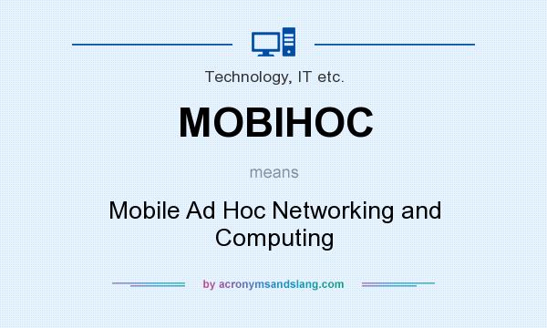 What does MOBIHOC mean? It stands for Mobile Ad Hoc Networking and Computing