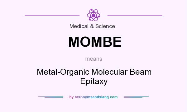 What does MOMBE mean? It stands for Metal-Organic Molecular Beam Epitaxy