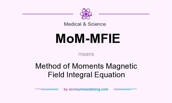What does MoM-MFIE mean? It stands for Method of Moments Magnetic Field Integral Equation