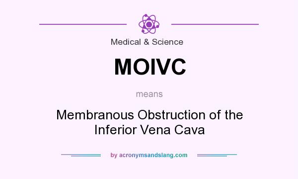 What does MOIVC mean? It stands for Membranous Obstruction of the Inferior Vena Cava