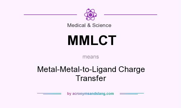 What does MMLCT mean? It stands for Metal-Metal-to-Ligand Charge Transfer