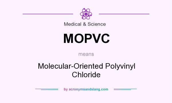 What does MOPVC mean? It stands for Molecular-Oriented Polyvinyl Chloride