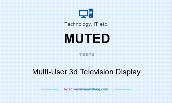 What does MUTED mean? It stands for Multi-User 3d Television Display