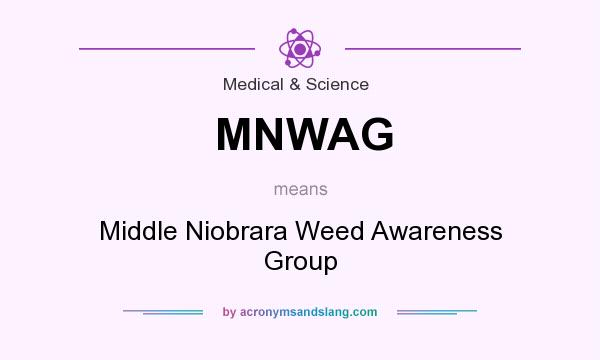 What does MNWAG mean? It stands for Middle Niobrara Weed Awareness Group