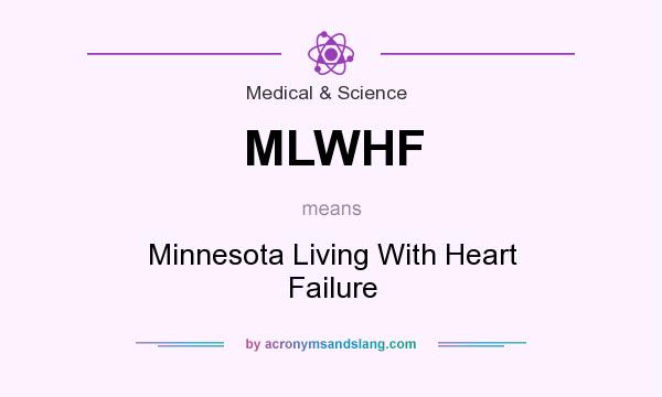 What does MLWHF mean? It stands for Minnesota Living With Heart Failure