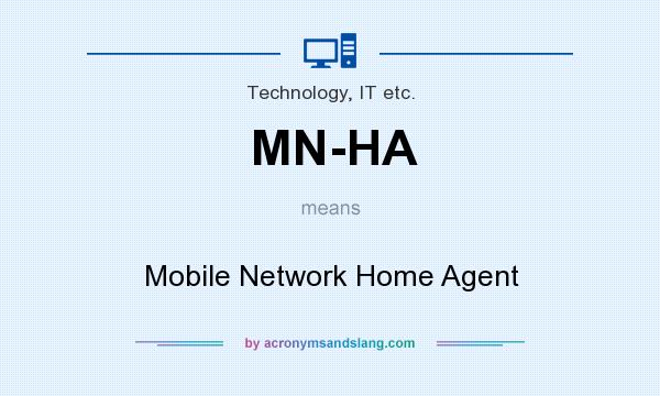 What does MN-HA mean? It stands for Mobile Network Home Agent