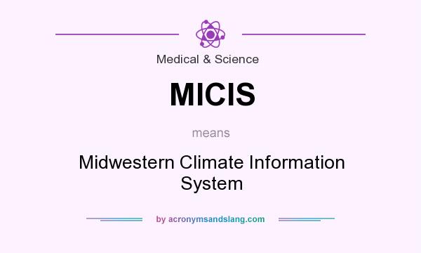 What does MICIS mean? It stands for Midwestern Climate Information System