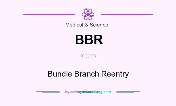 What does BBR mean? It stands for Bundle Branch Reentry