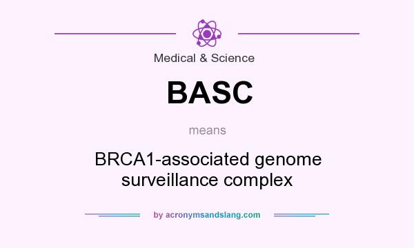What does BASC mean? It stands for BRCA1-associated genome surveillance complex