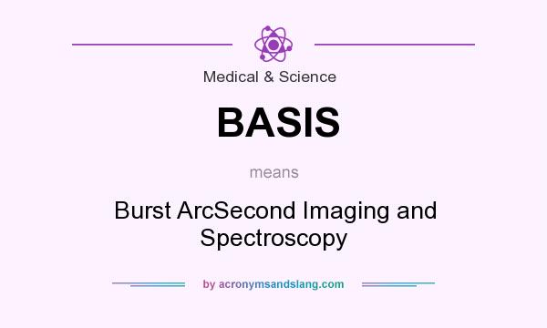 What does BASIS mean? It stands for Burst ArcSecond Imaging and Spectroscopy