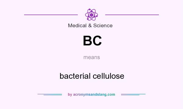 What does BC mean? It stands for bacterial cellulose